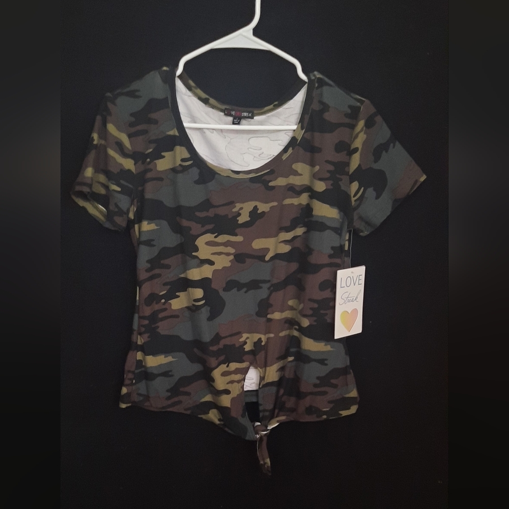Camo short sleeve
